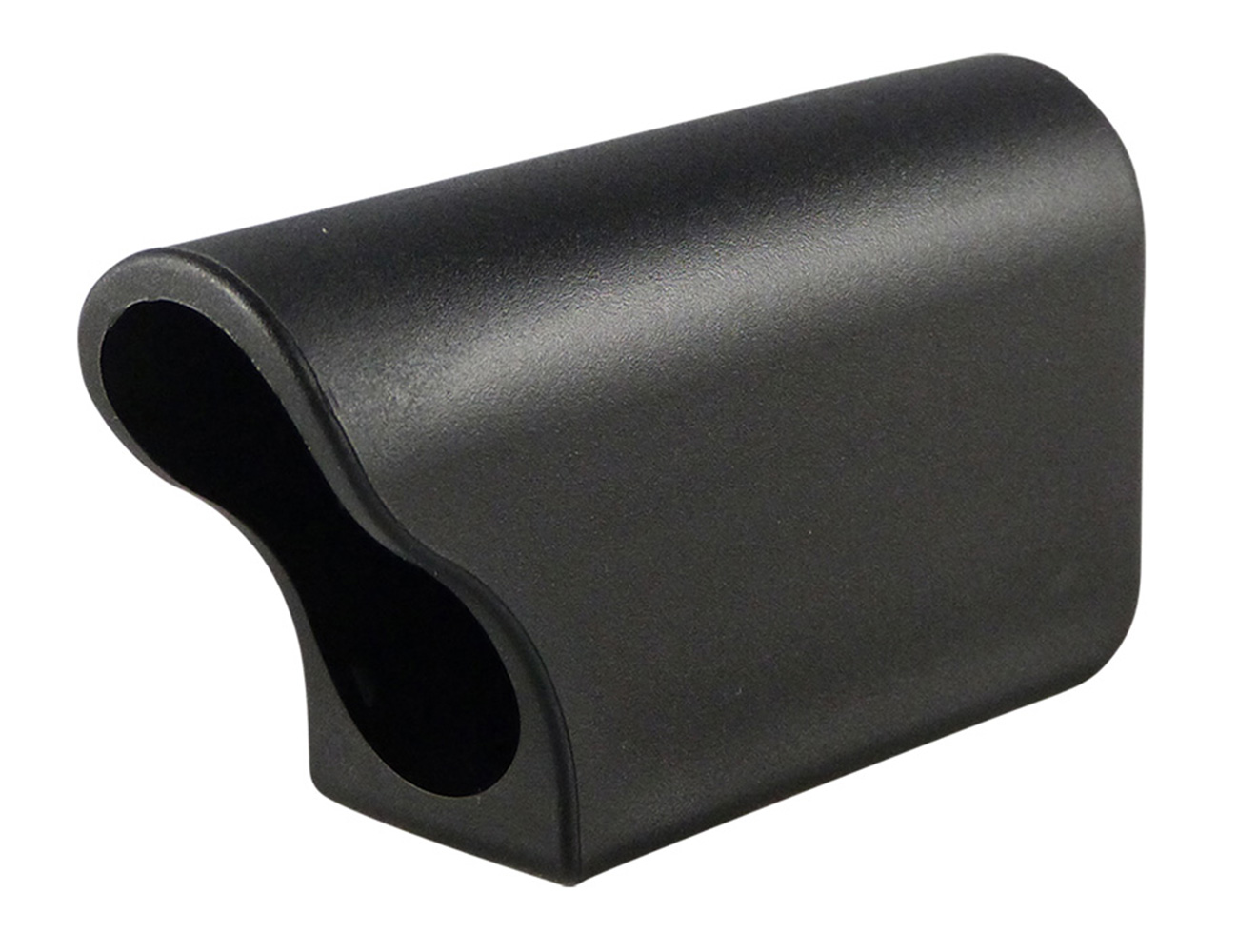 Omsteekdoppen met verdikt glijvlak voor plat ovale buis